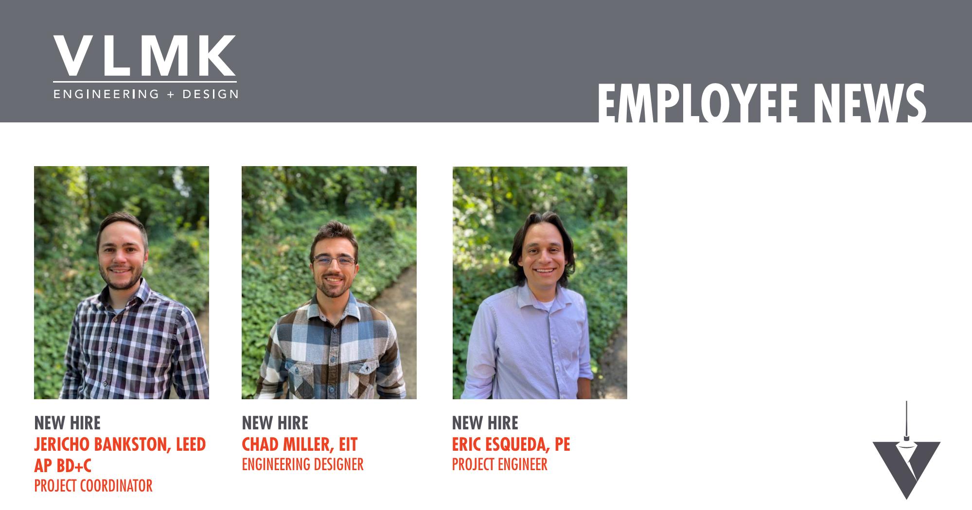 August 2021 - New Hires at VLMK