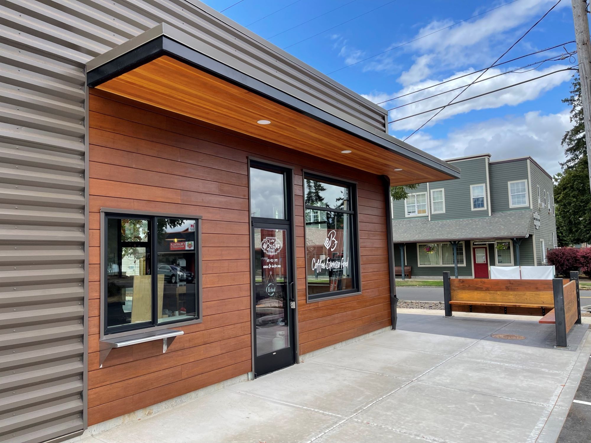 Railway Commons coffee shop entrance