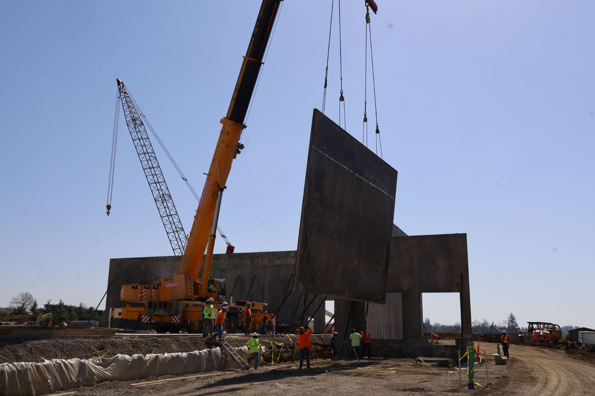 Stanton warehouse conrete tilting panels