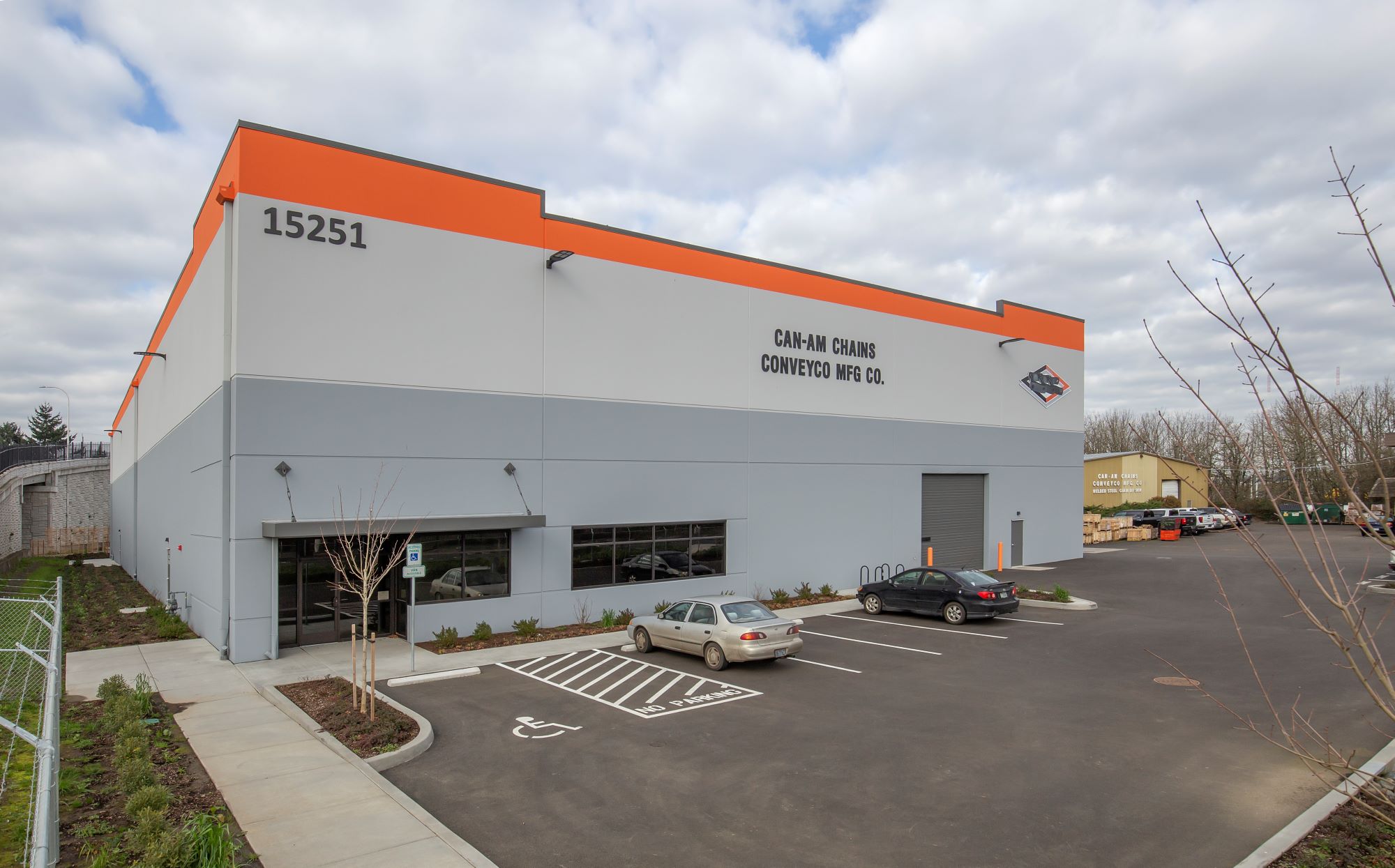 Conveyco Warehouse side view of building