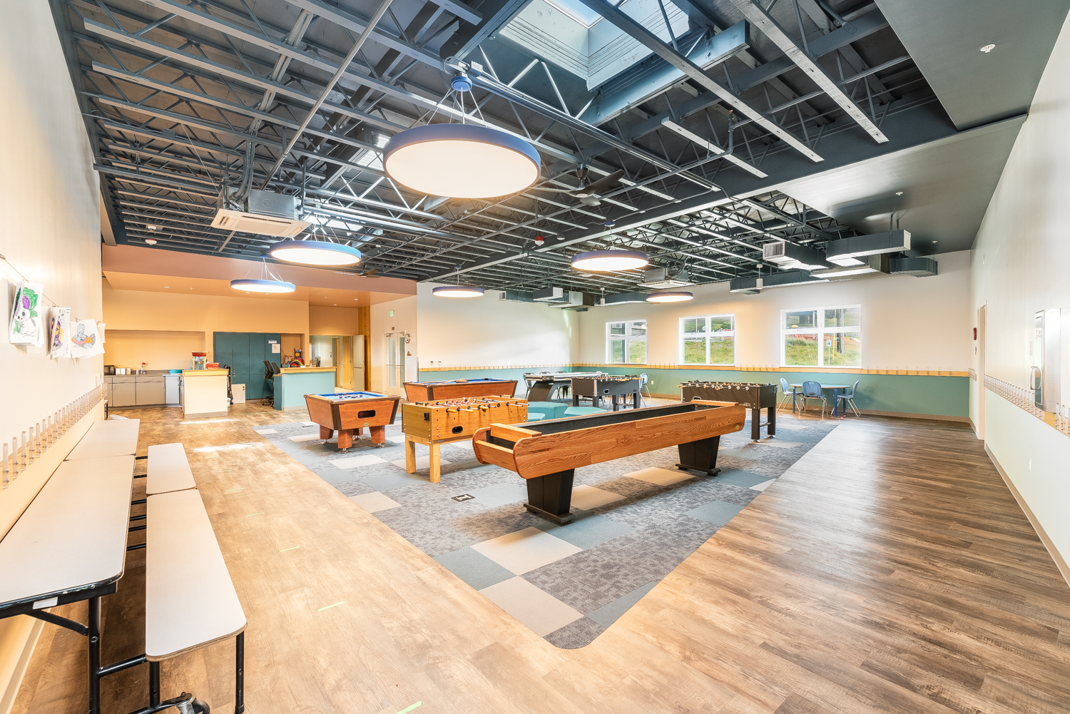 New Boys and Girls Club game area in Port Angeles, WA