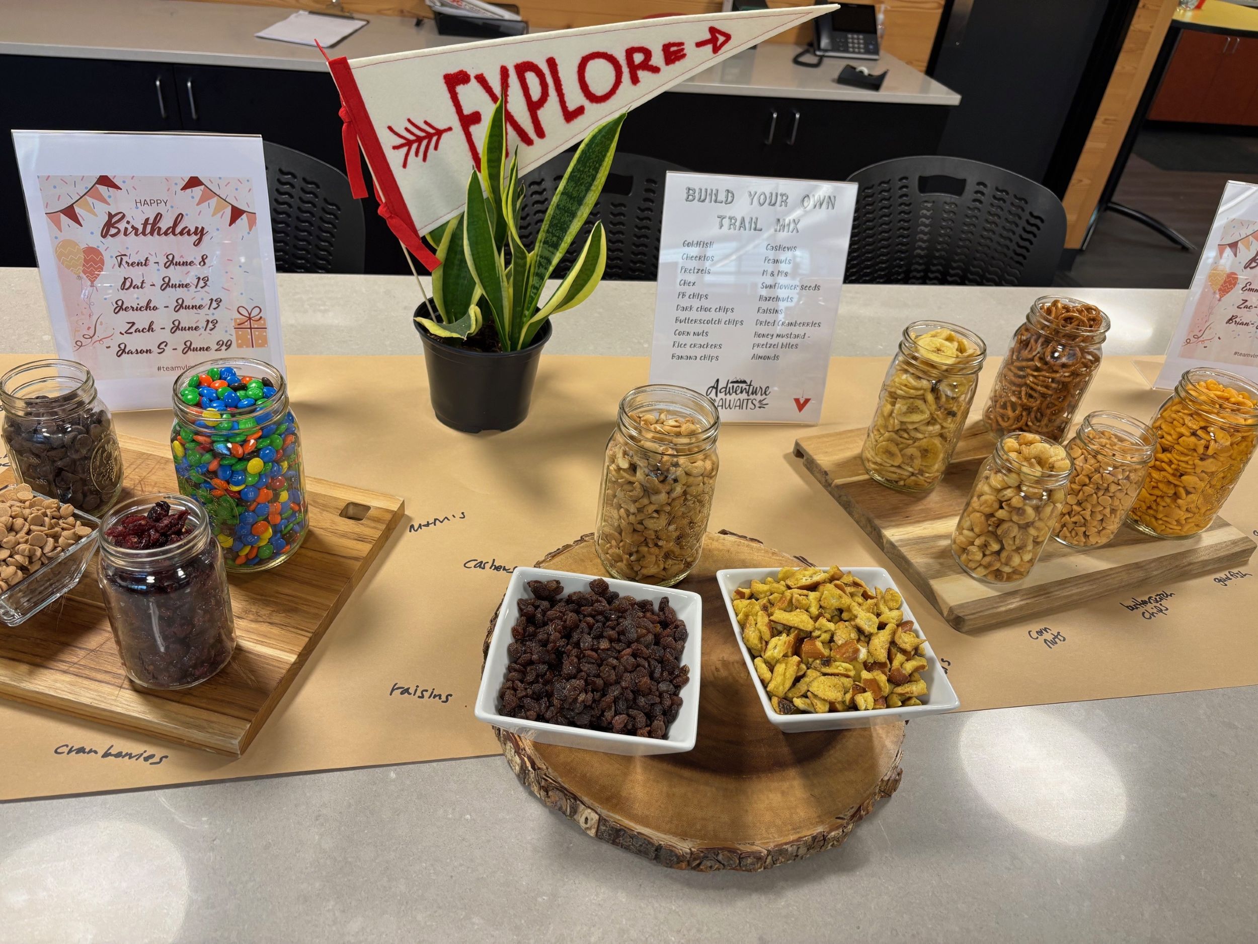 VLMK Staff Event - Build Your Own Trail Mix