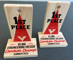 VLMK Cornhole trophies