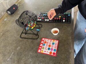 Bingo at the VLMK Summer Picnic