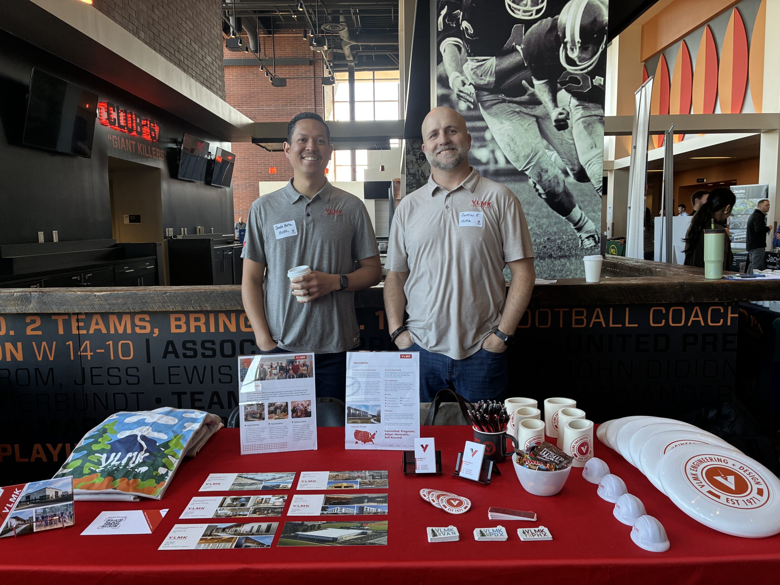 Oregon State University Career Fair: Zandin and Justin